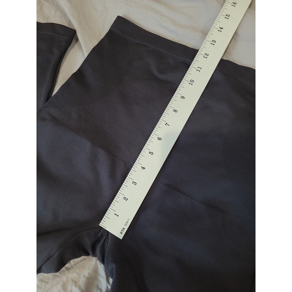 Shapermint body shaping‎ black leggings Women SZ L/XL waist grippers smoothing - Picture 5 of 8